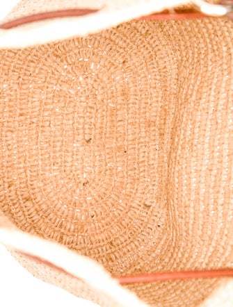 Sézane Raffia Bucket Bag