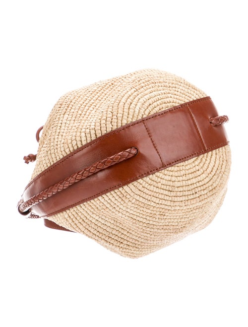 Sézane Straw Bucket Bag