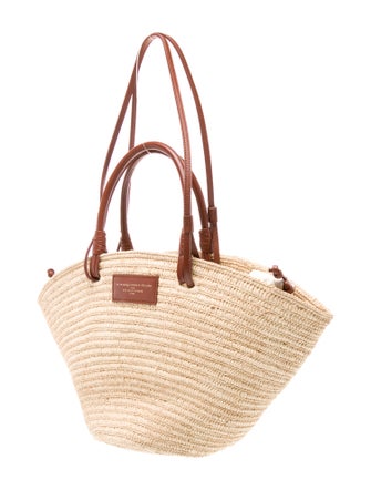 Sézane Straw Bucket Bag