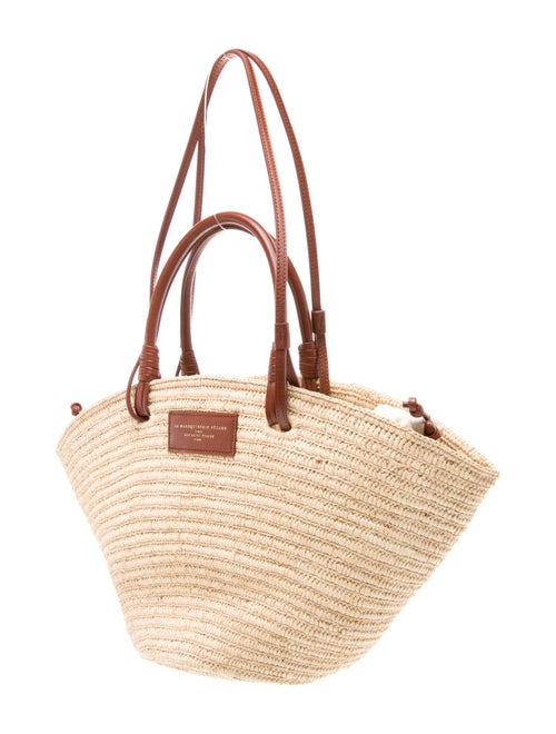 Sézane Straw Bucket Bag