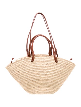 Sézane Straw Bucket Bag