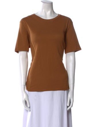 Sézane Scoop Neck Short Sleeve T-Shirt