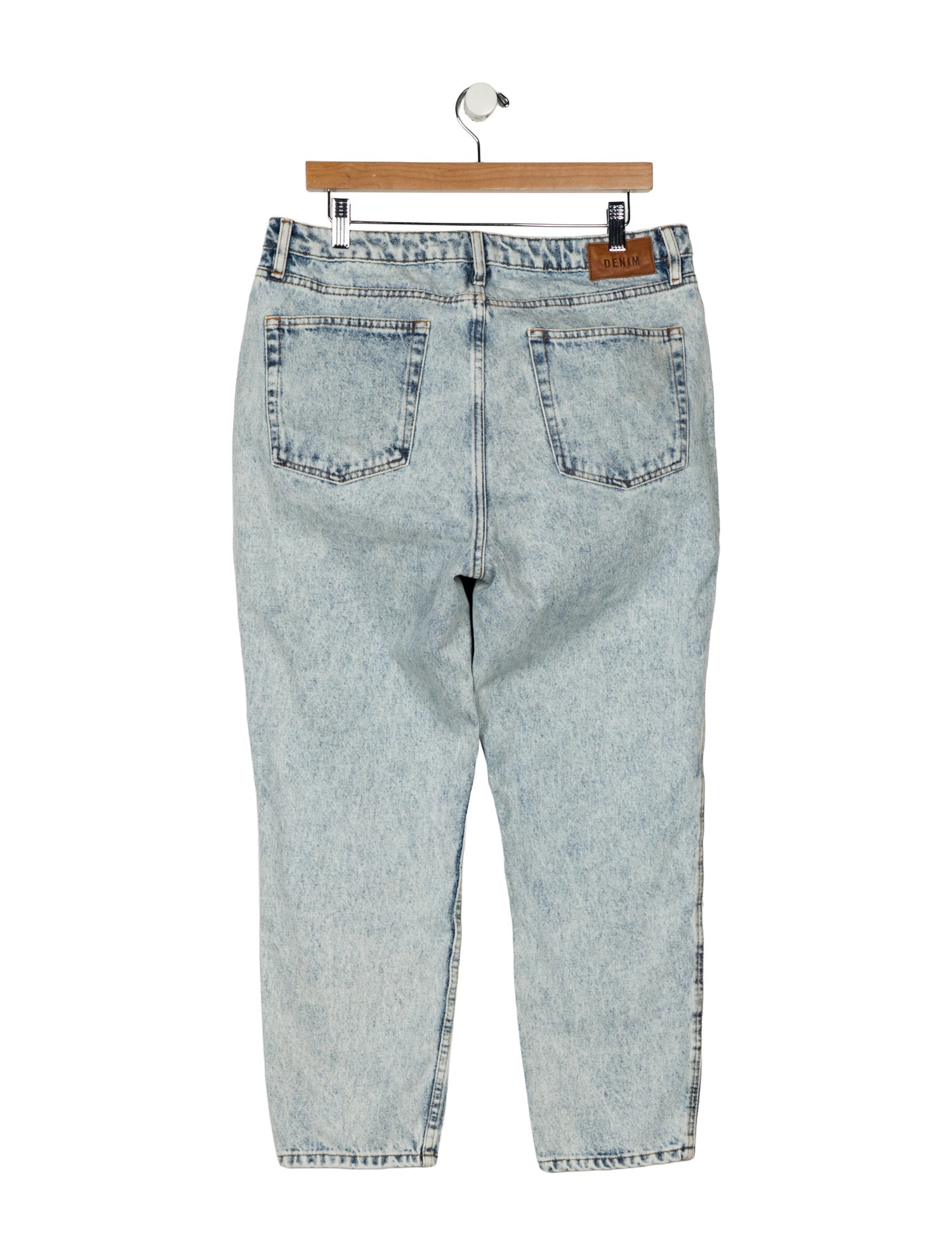 Sézane High-Rise Straight Leg Jeans