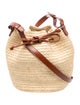 Sézane Raffia Bucket Bag