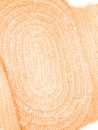 Sézane Raffia Bucket Bag