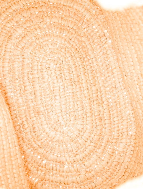 Sézane Raffia Bucket Bag