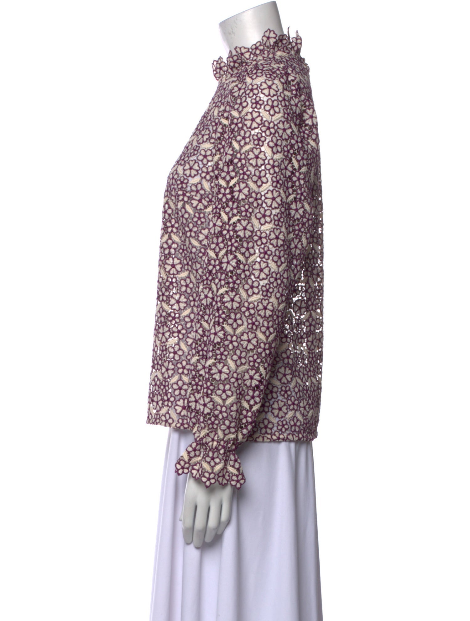 Sézane Mock Neck Sweater