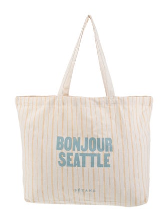 Sézane Canvas Tote