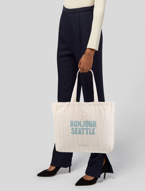 Sézane Canvas Tote