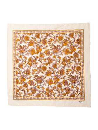 Sézane Floral Print Bandana