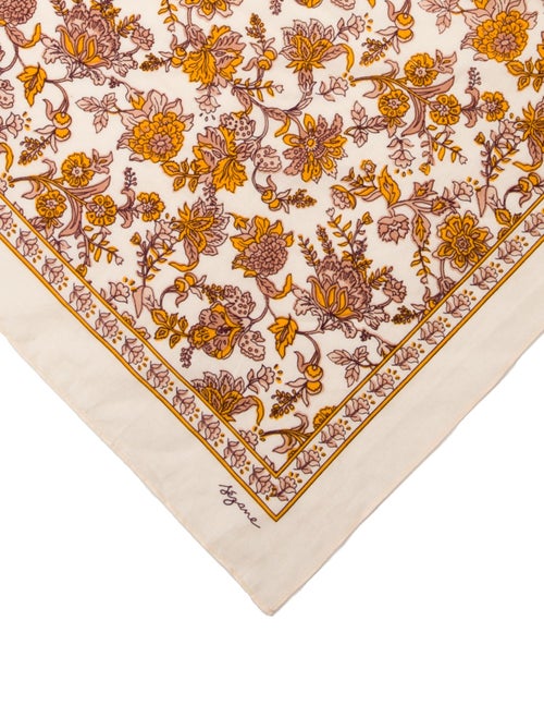 Sézane Floral Print Bandana
