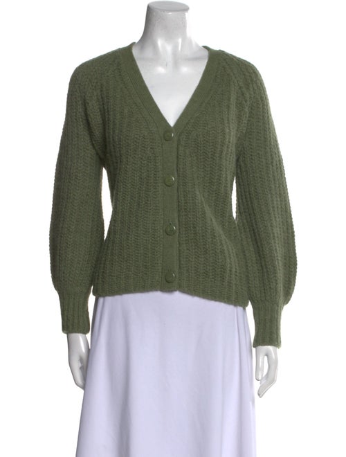 La Maille Sezane Alpaca V-Neck Sweater