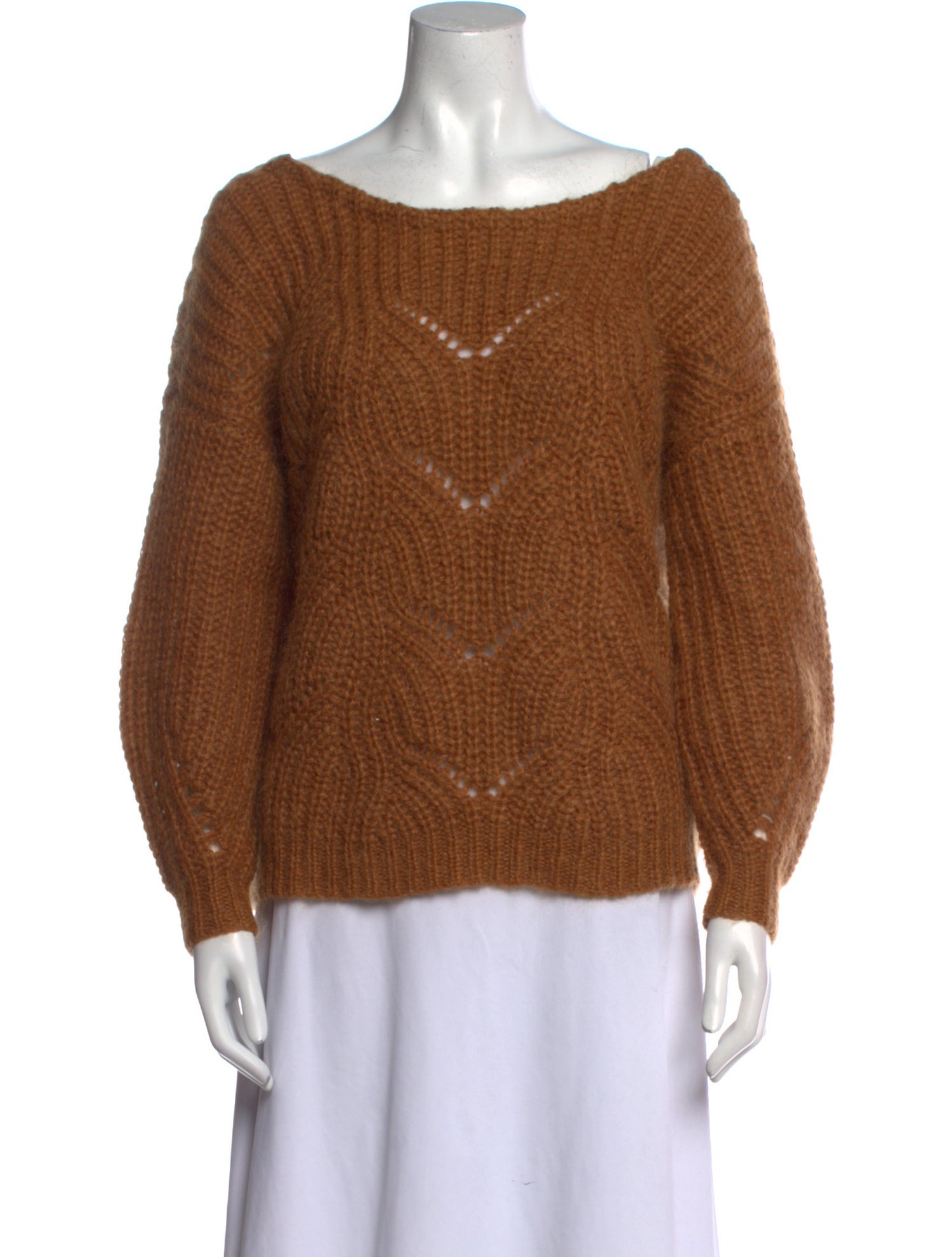 Sézane Bateau Neckline Sweater