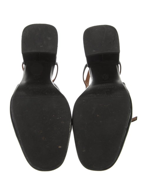 Sézane Patent Leather Slingback Pumps