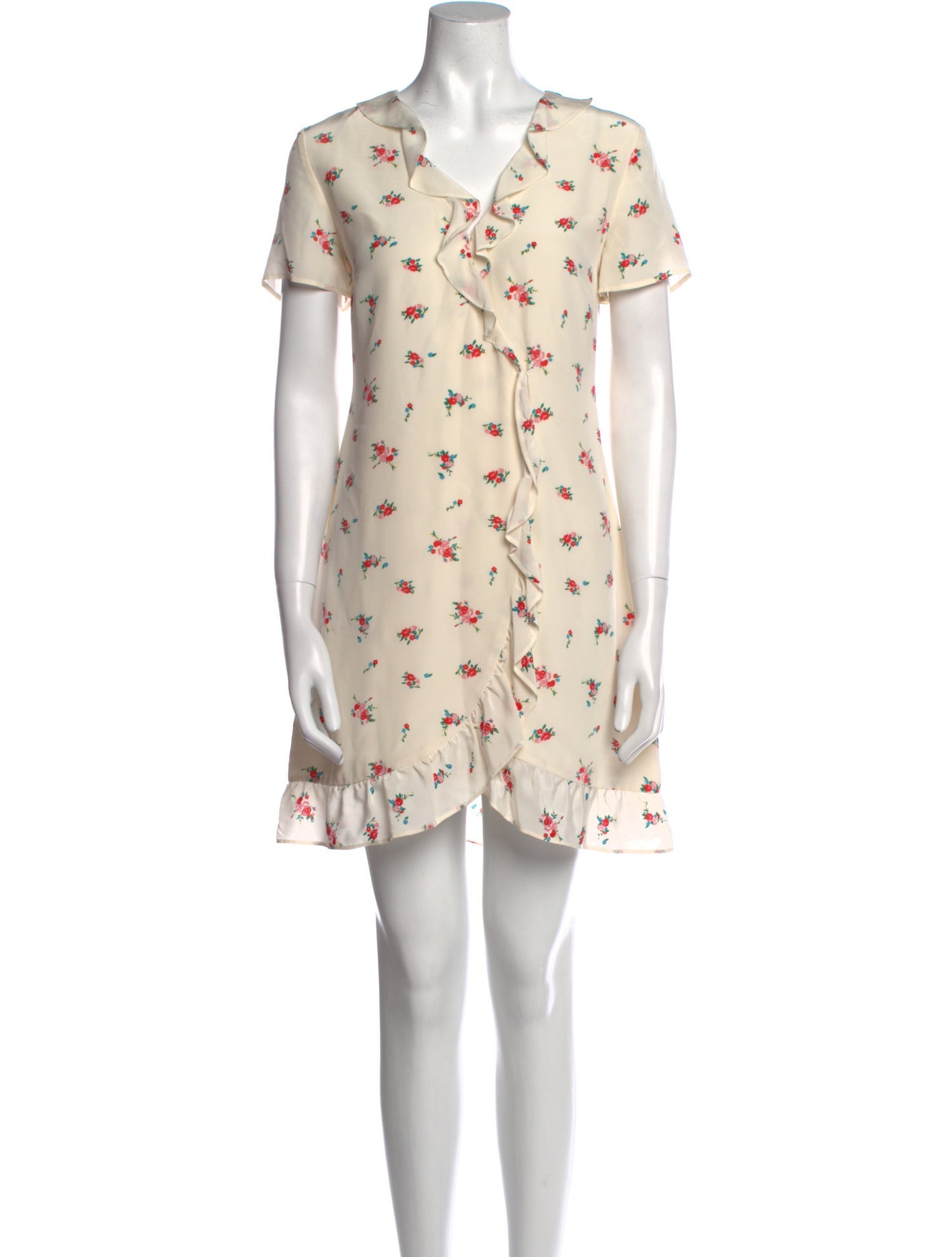 Sézane Silk Mini Dress