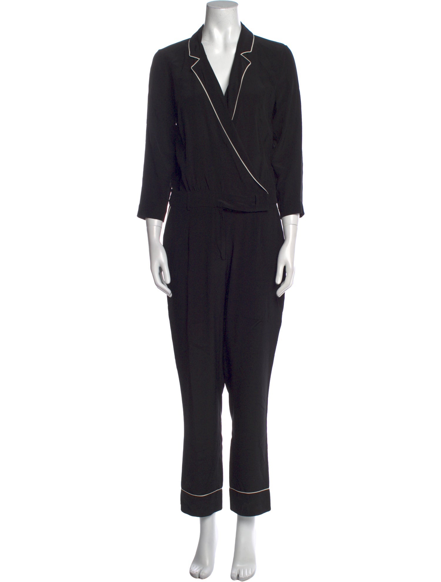 Sézane Silk Jumpsuit