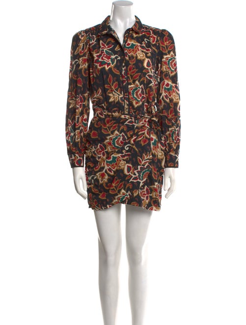Sézane Printed Mini Dress