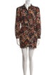 Sézane Printed Mini Dress