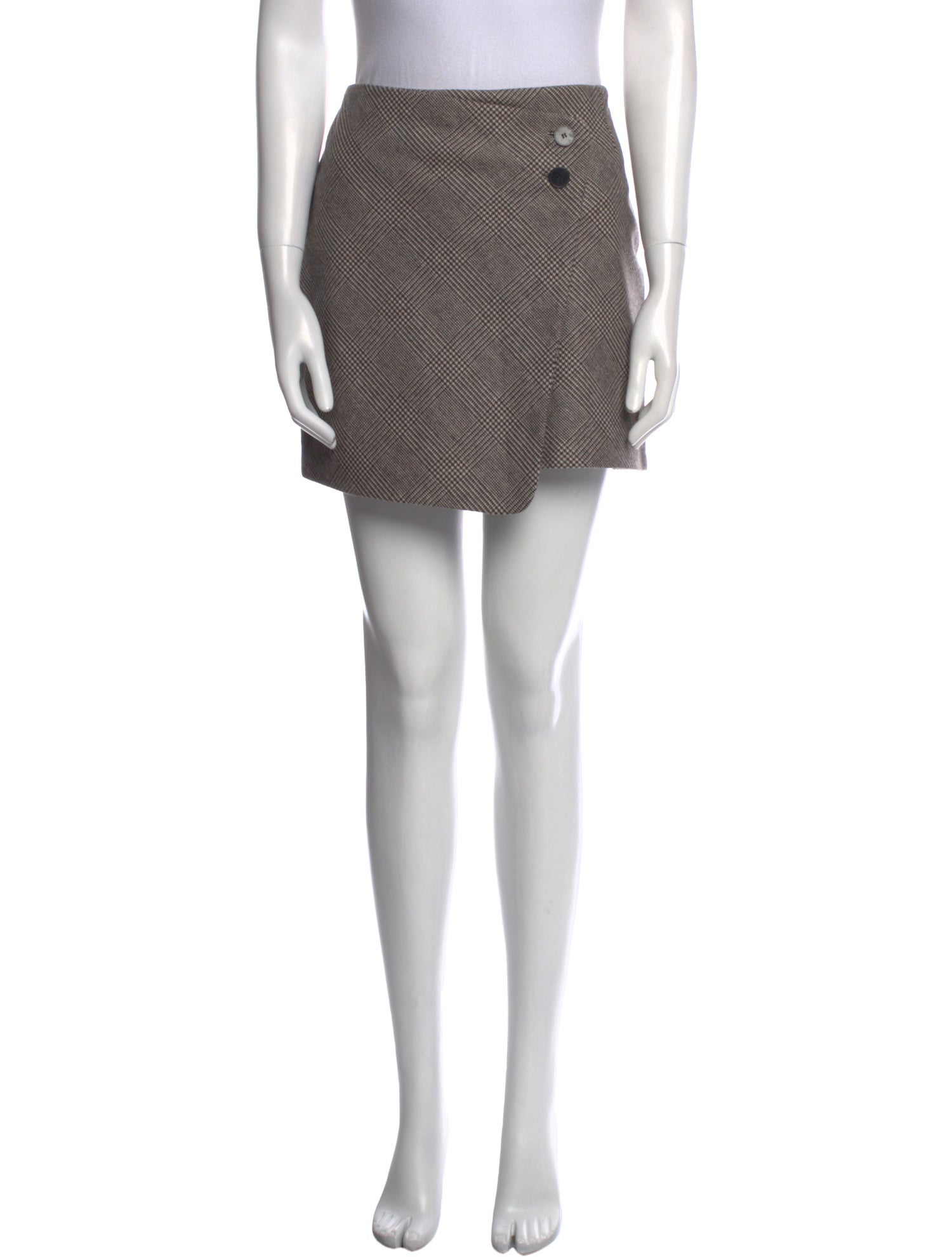 Sézane Wool Mini Skirt