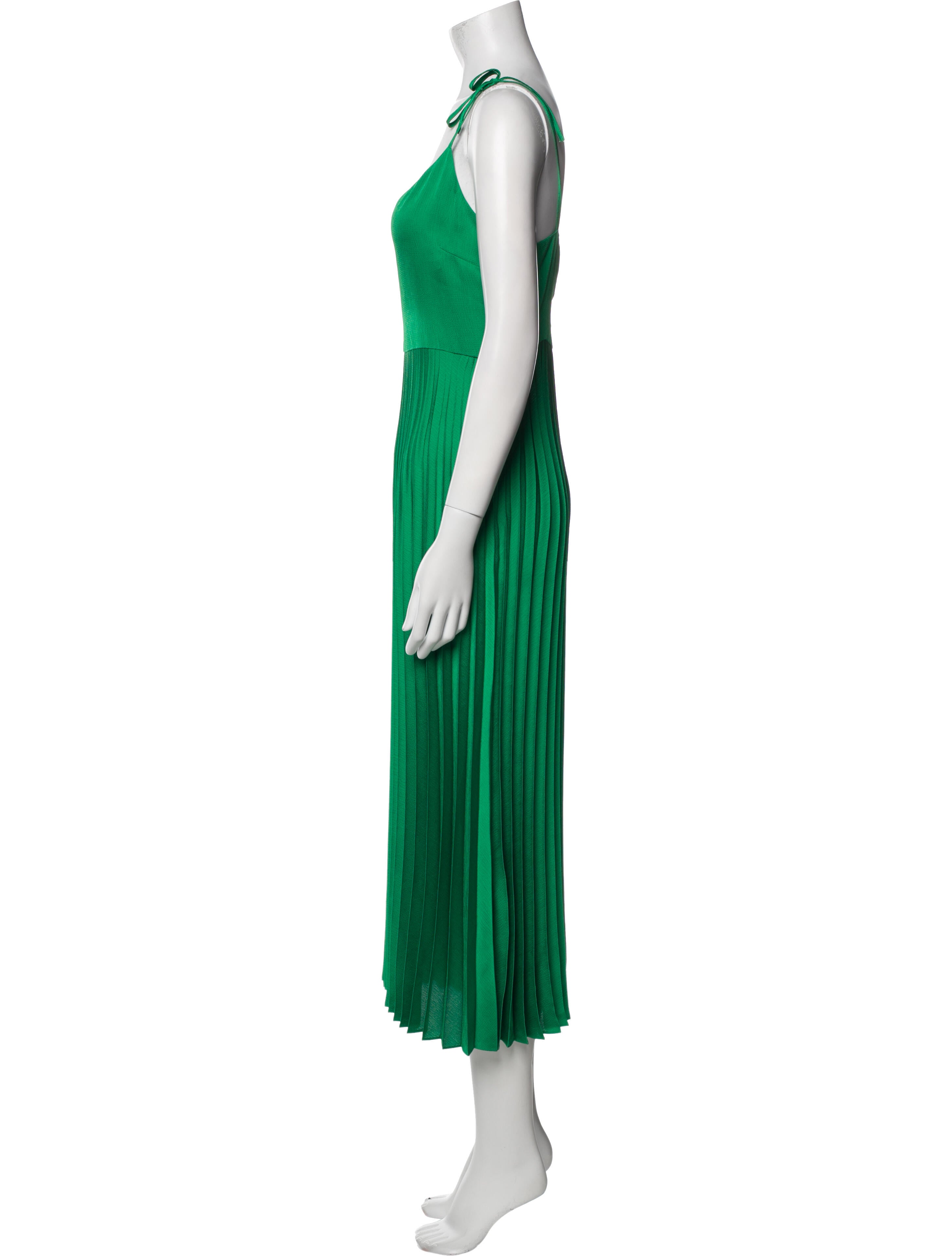 Sézane V-Neck Midi Length Dress