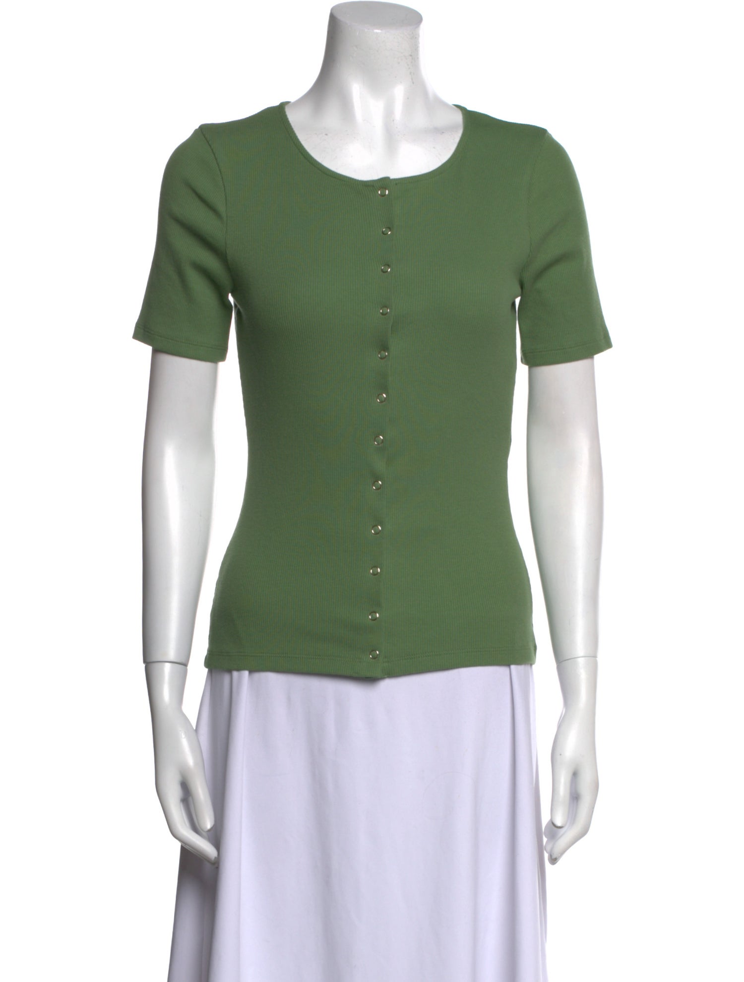 Sézane Crew Neck Short Sleeve T-Shirt