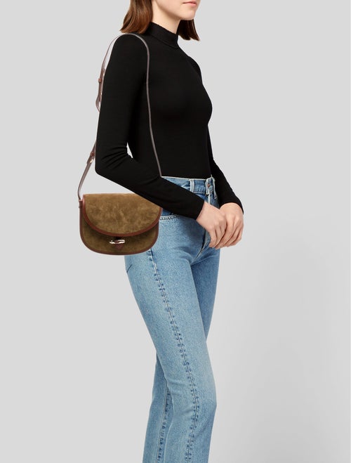 Sézane Suede Crossbody Bag