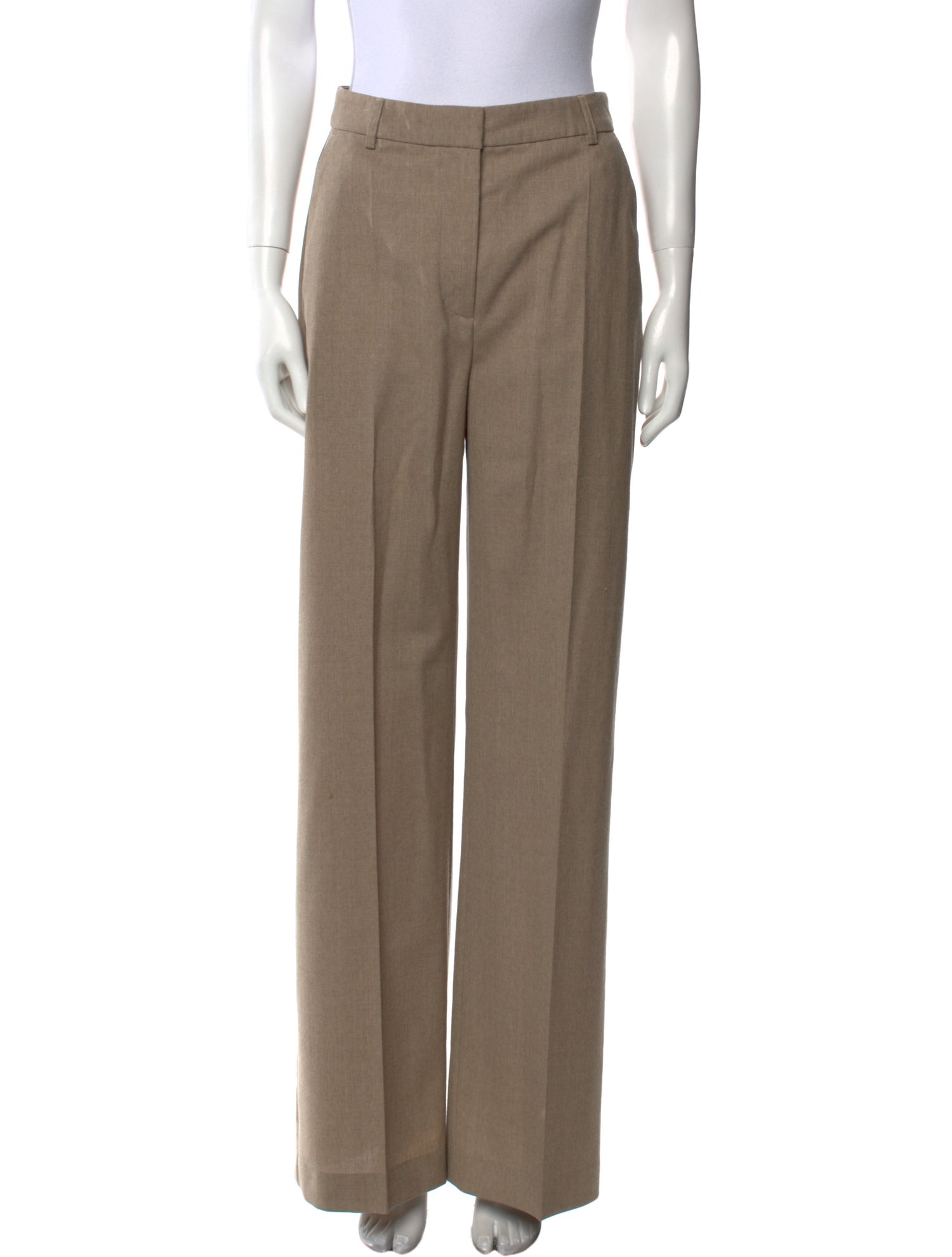 Sézane Wool Wide Leg Pants