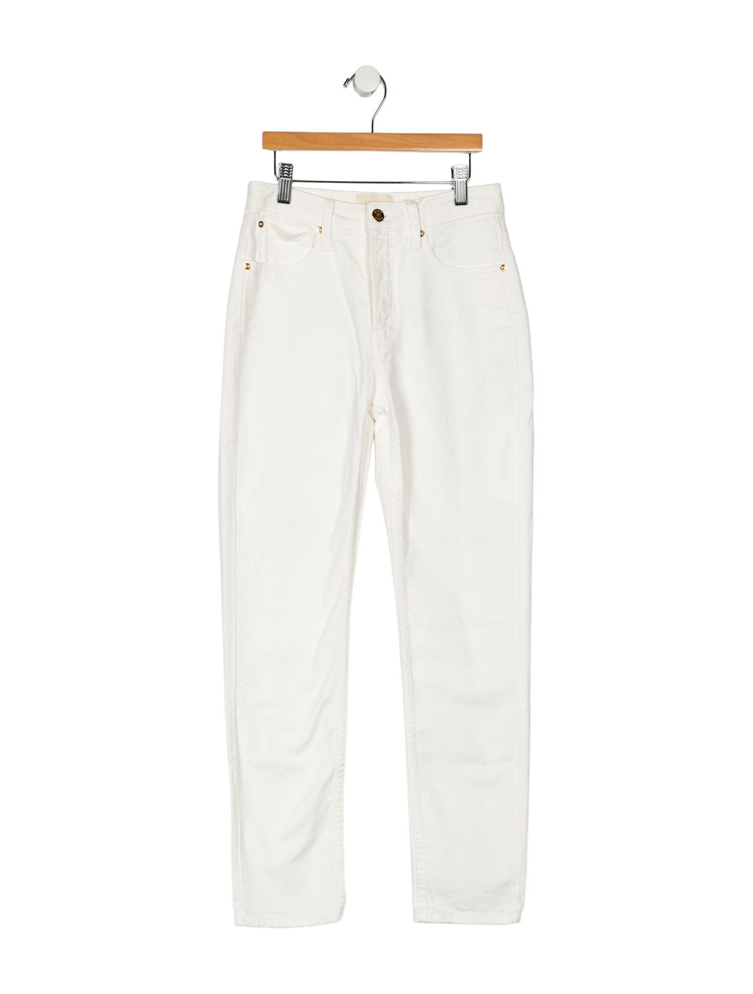 Sézane High-Rise Straight Leg Jeans