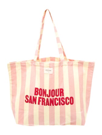 Sézane Canvas Tote