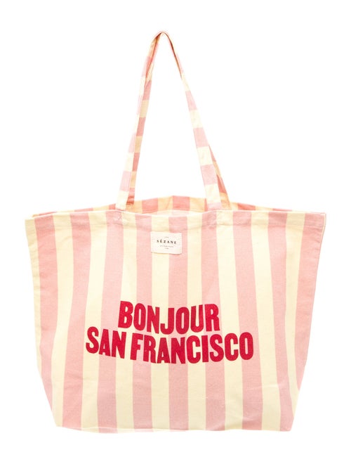 Sézane Canvas Tote