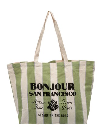 Sézane Canvas Tote