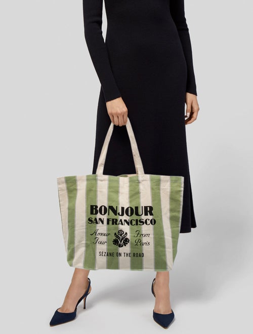Sézane Canvas Tote