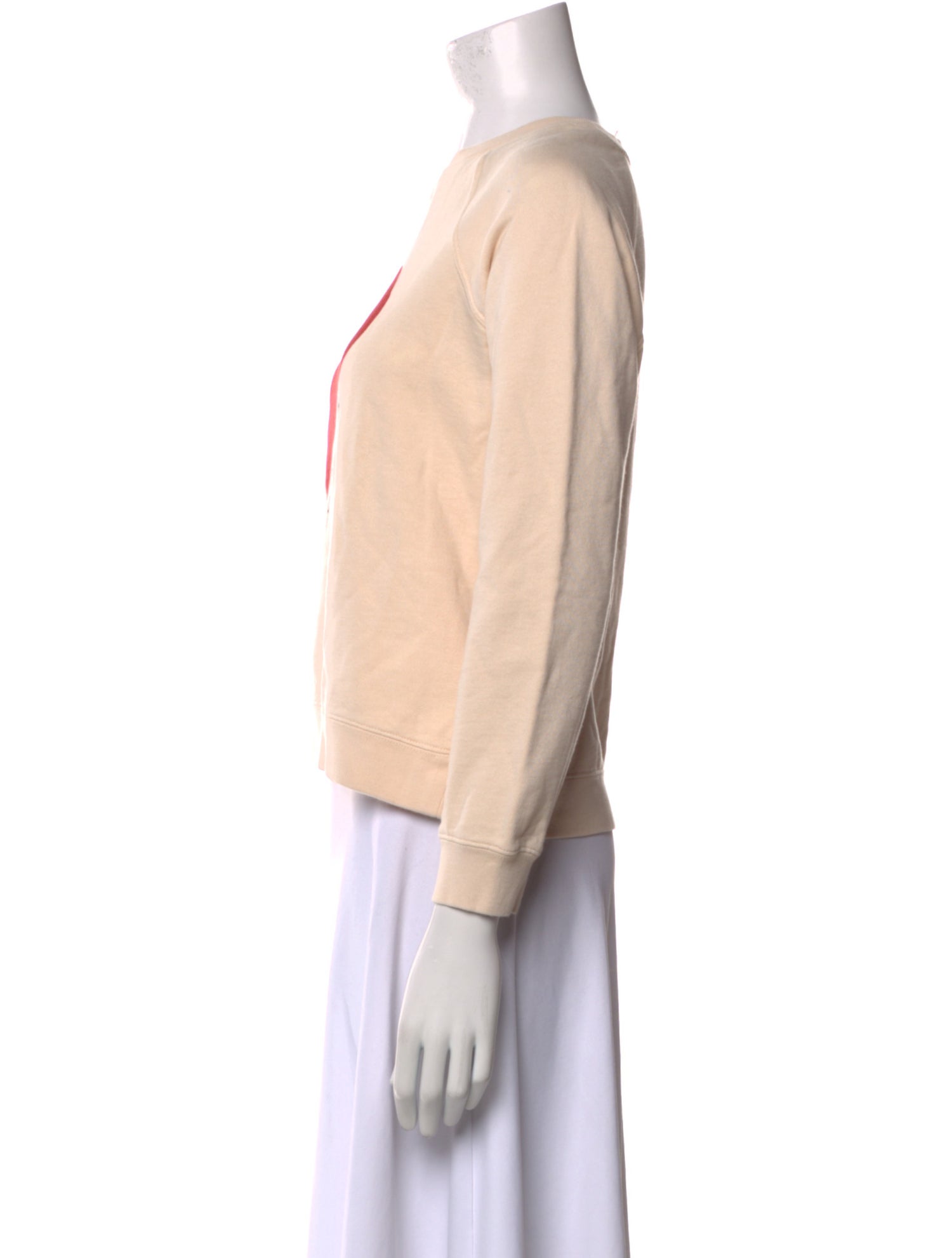 Sézane Graphic Print Crew Neck Sweatshirt