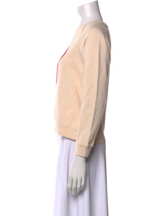 Sézane Graphic Print Crew Neck Sweatshirt