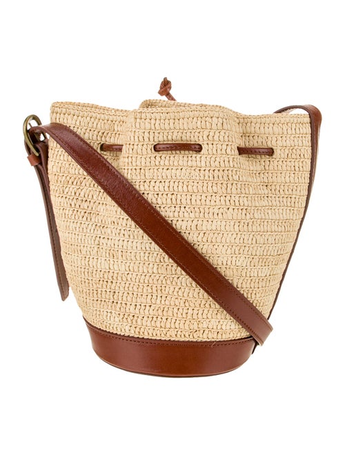 Sézane Straw Bucket Bag
