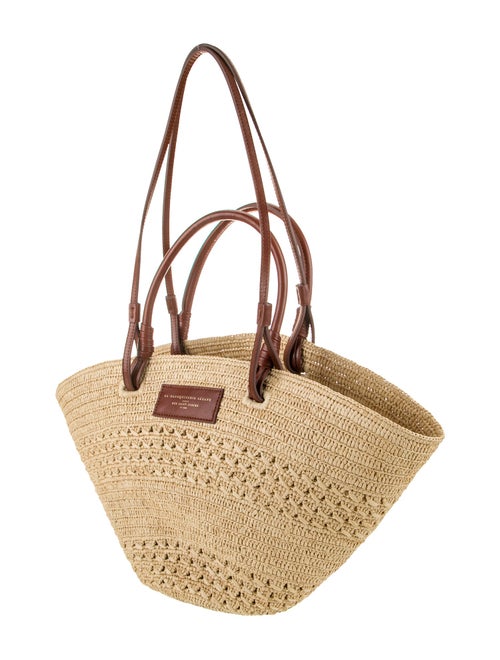 Sézane Straw Shoulder Bag