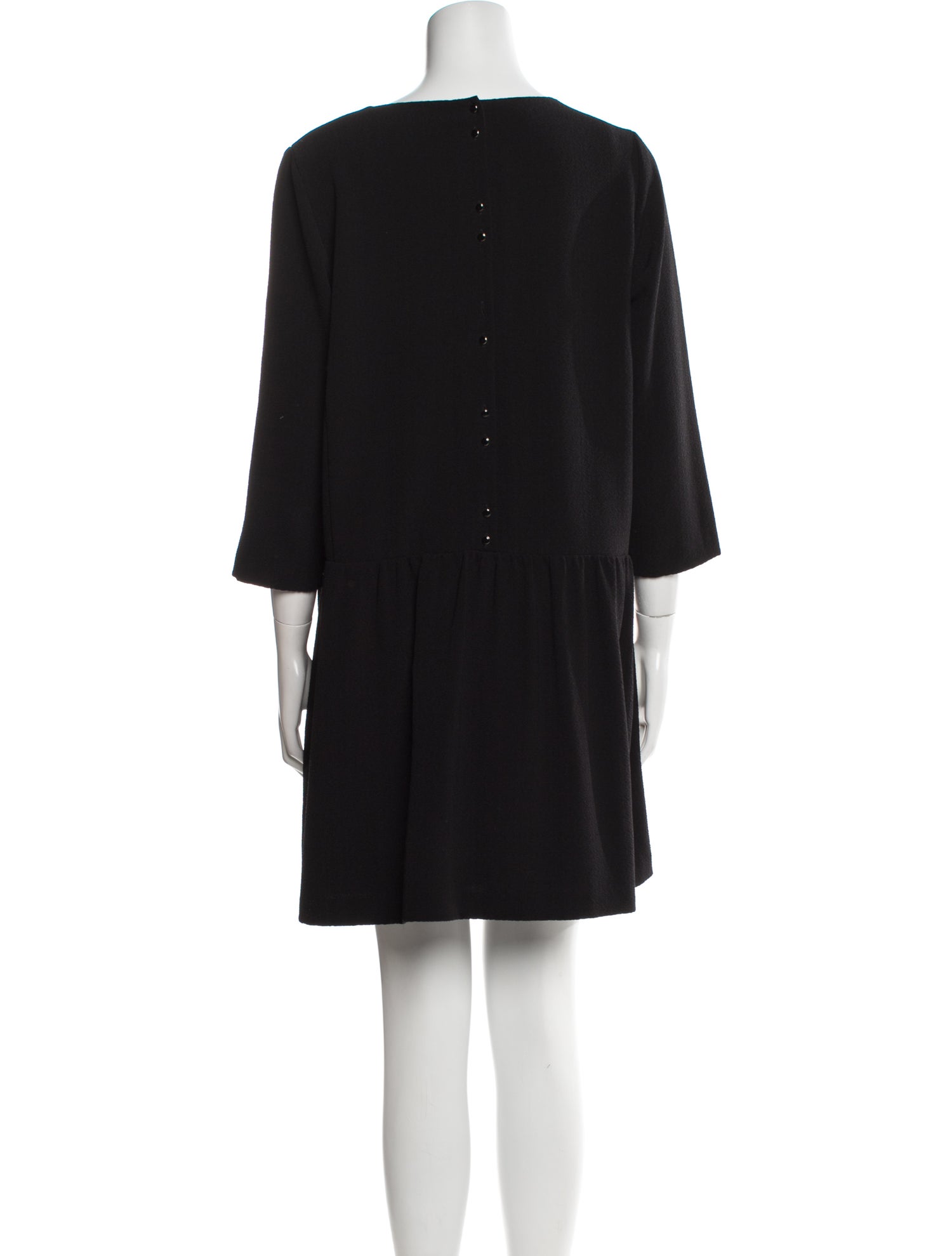 Sézane V-Neck Mini Dress