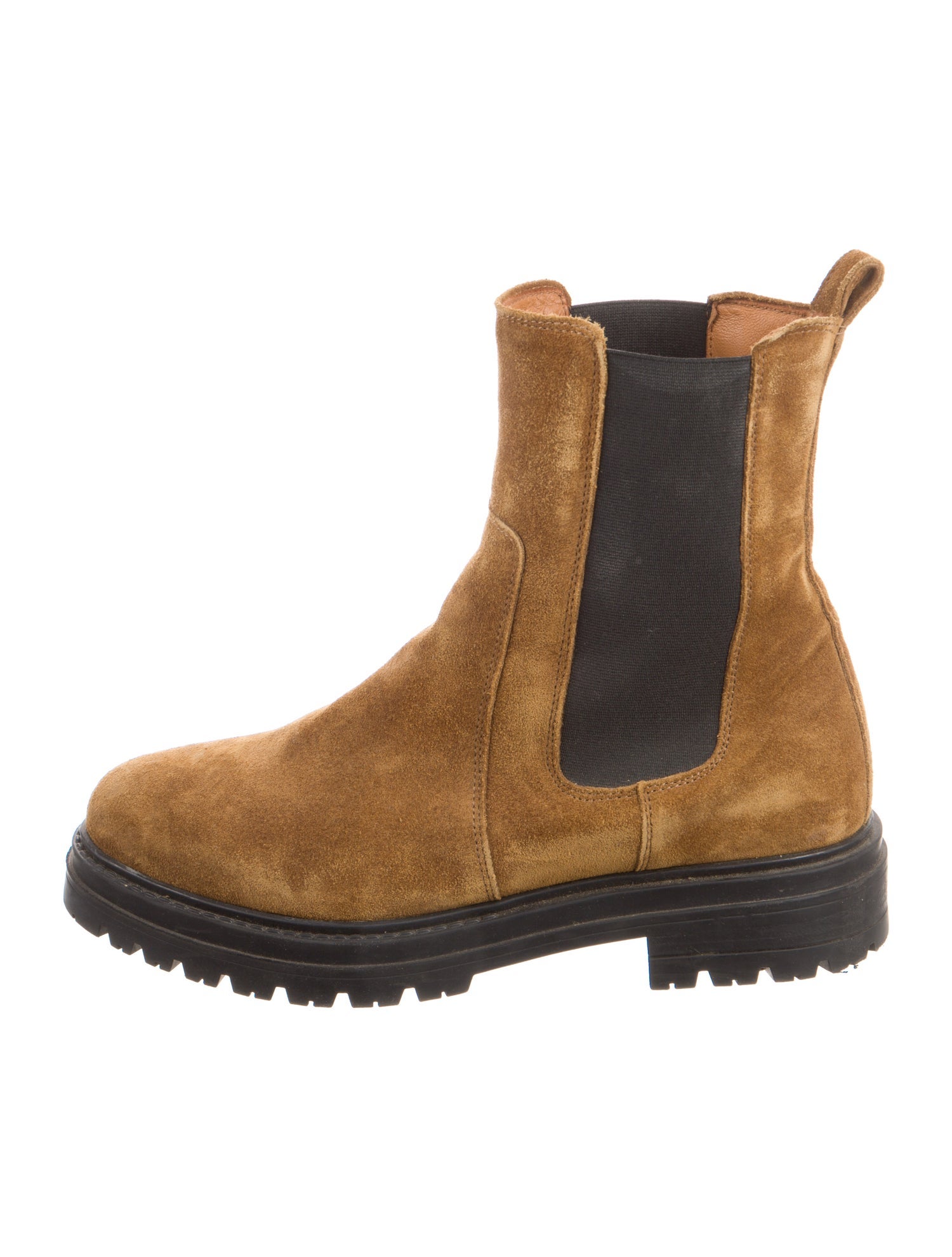 Sézane Suede Chelsea Boots