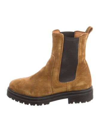 Sézane Suede Chelsea Boots