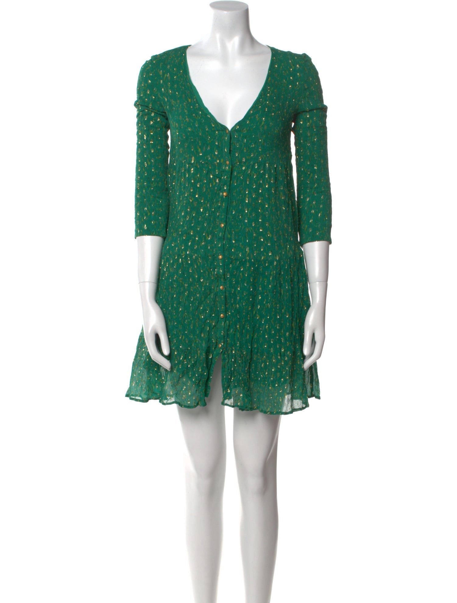 Sézane Silk Mini Dress