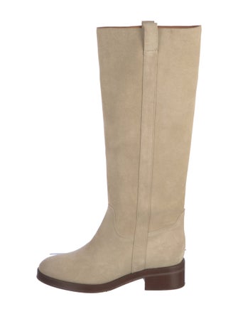 Sézane Suede Riding Boots