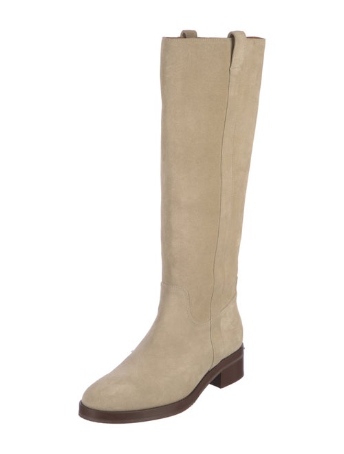 Sézane Suede Riding Boots