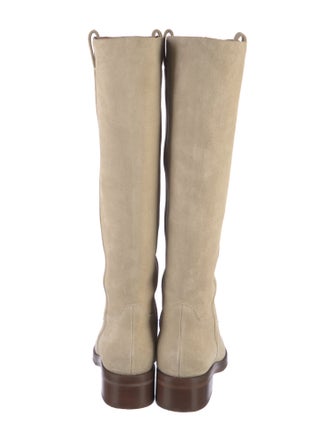 Sézane Suede Riding Boots