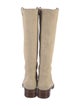Sézane Suede Riding Boots