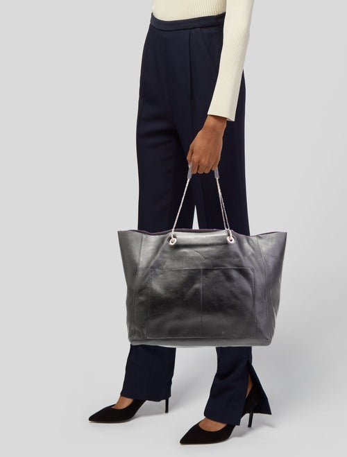 Sézane Leather Tote