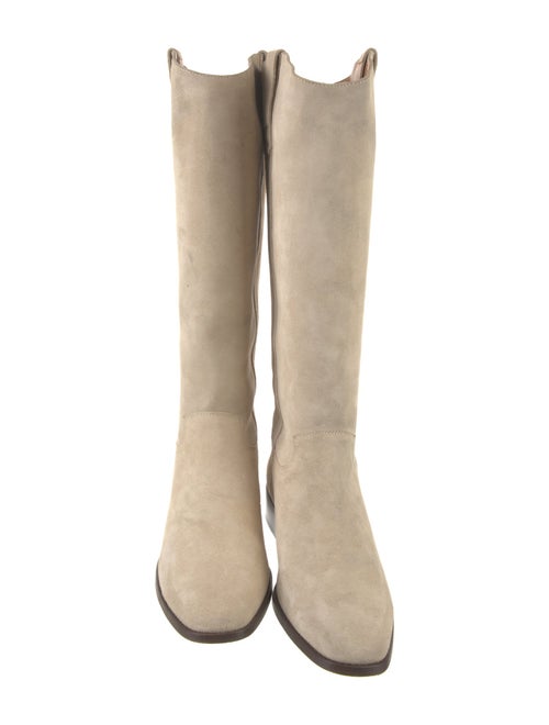 Sézane Suede Riding Boots