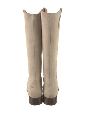 Sézane Suede Riding Boots