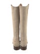 Sézane Suede Riding Boots
