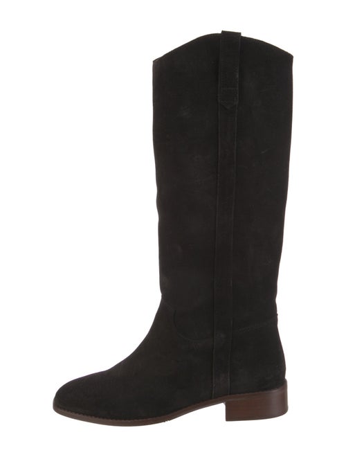 Sézane Suede Riding Boots