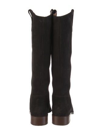 Sézane Suede Riding Boots